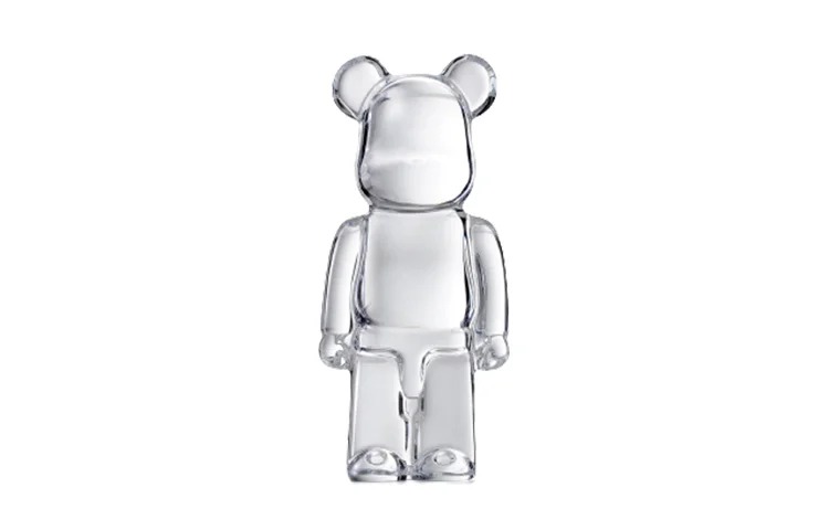 

Виниловая фигурка Be@rbrick x Baccarat Transparent Trendy Figures, 14,5 см