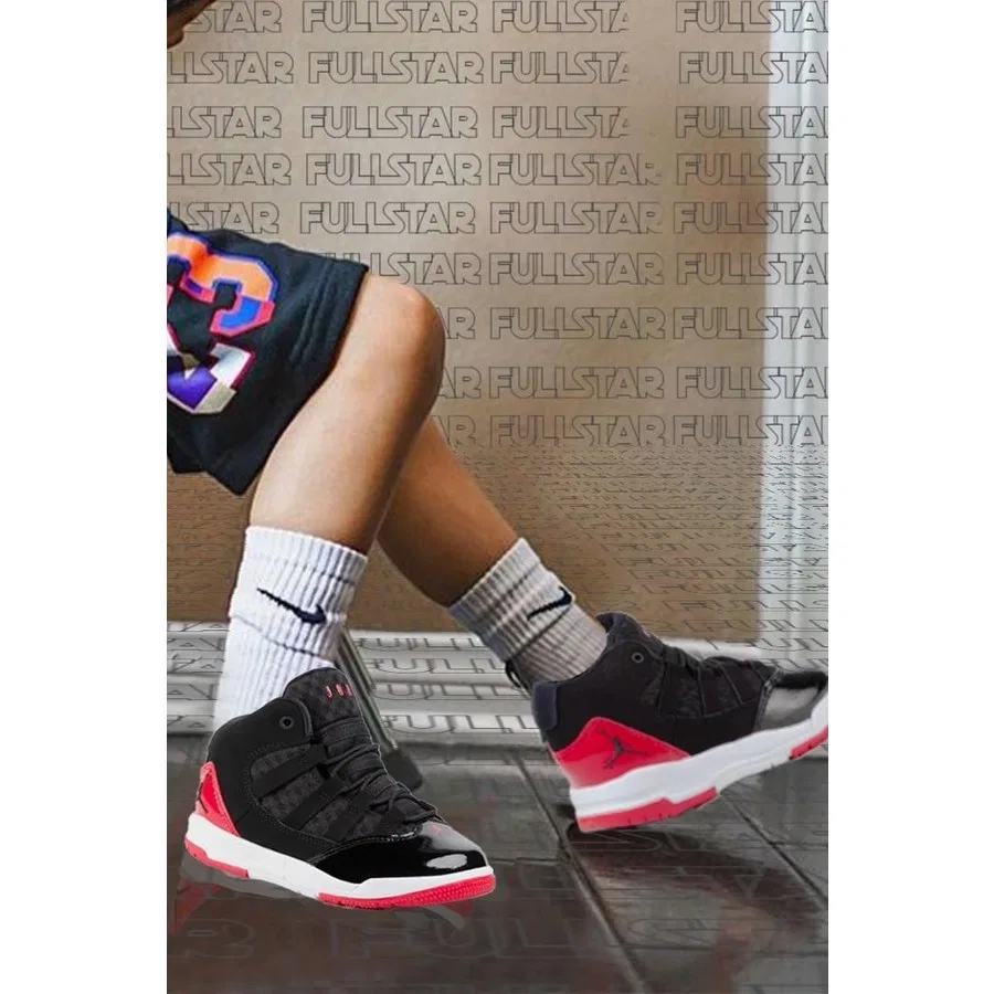 Детские кроссовки с кожаным верхом Jordan Max Aura Nike, Черный