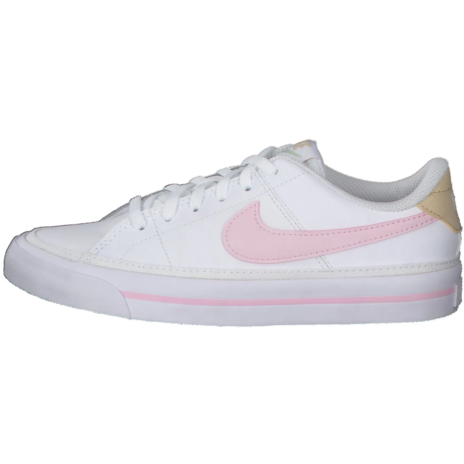 Детские кожаные кроссовки Court Legacy Nike, Weiss Rosa — фото 2