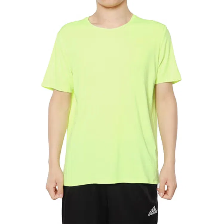 Футболка спортивная с коротким рукавом DQ1850 Adidas, желтый — фото 2