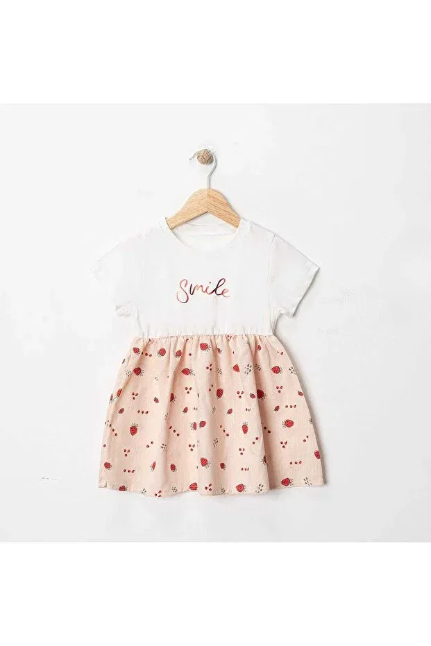 Детское платье для девочек с принтом Myprettybaby, Salmon