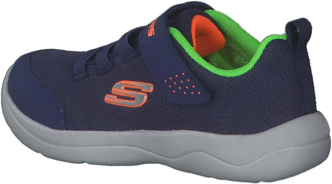 Детские кроссовки для мальчиков Skech-Stepz 2.0 Skechers, Navy/Lime — фото 3