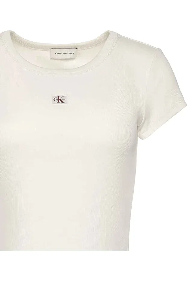Женская футболка с принтом Calvin Klein, Calico — фото 2