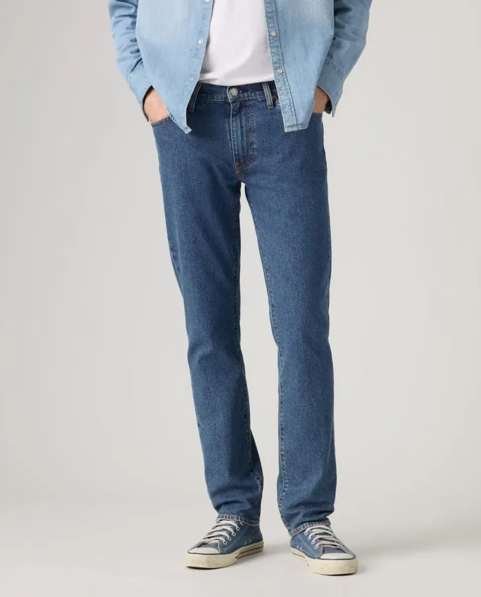 Мужские джинсы slim с эластаном 511 Slim Levi's, Azul — фото 2