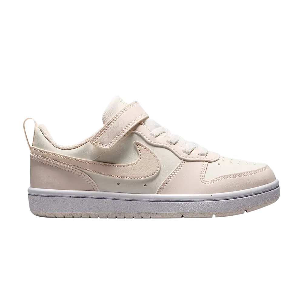 Кроссовки Nike Court Borough Low PS, кремовый