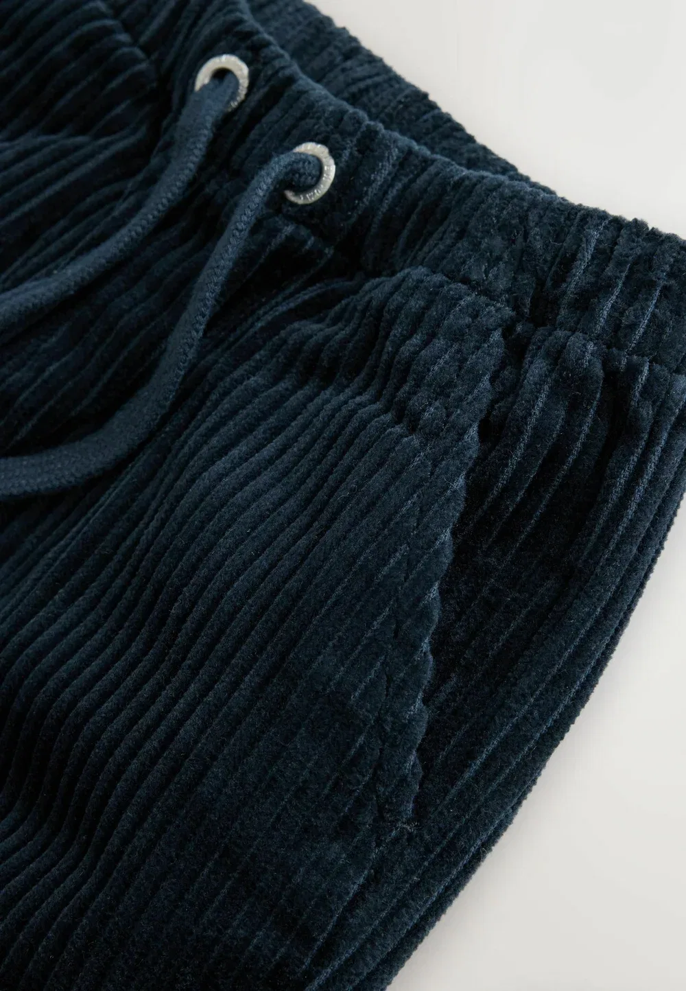 Брюки прямого кроя из вельвета большого размера Next, Navy Blue — фото 2