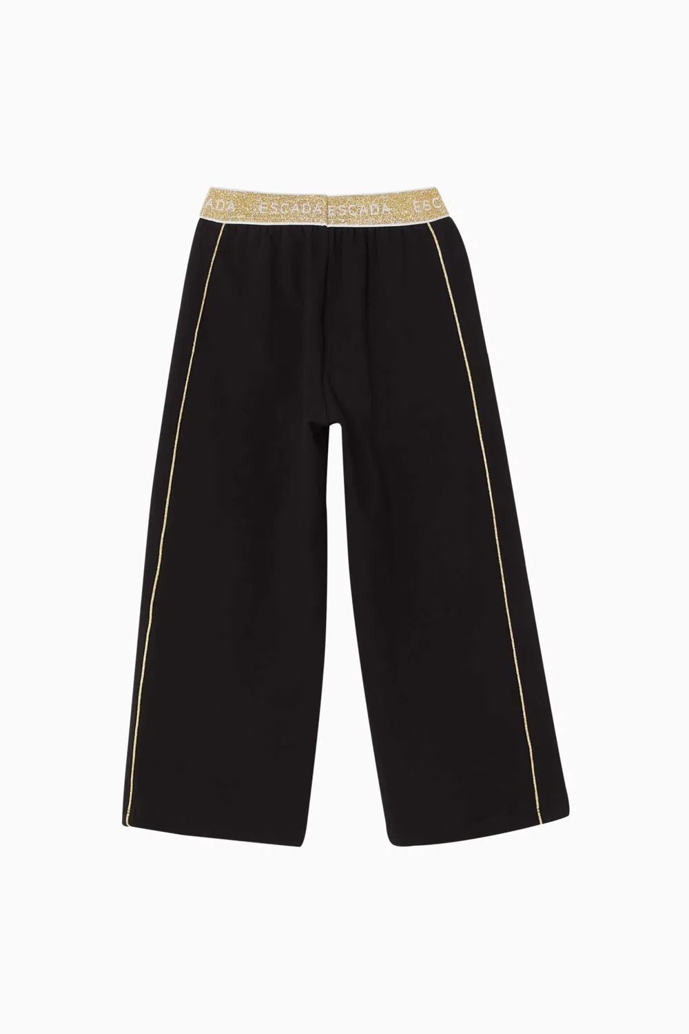 Брюки спортивные хлопковые Logo Sweatpants Escada, черный
