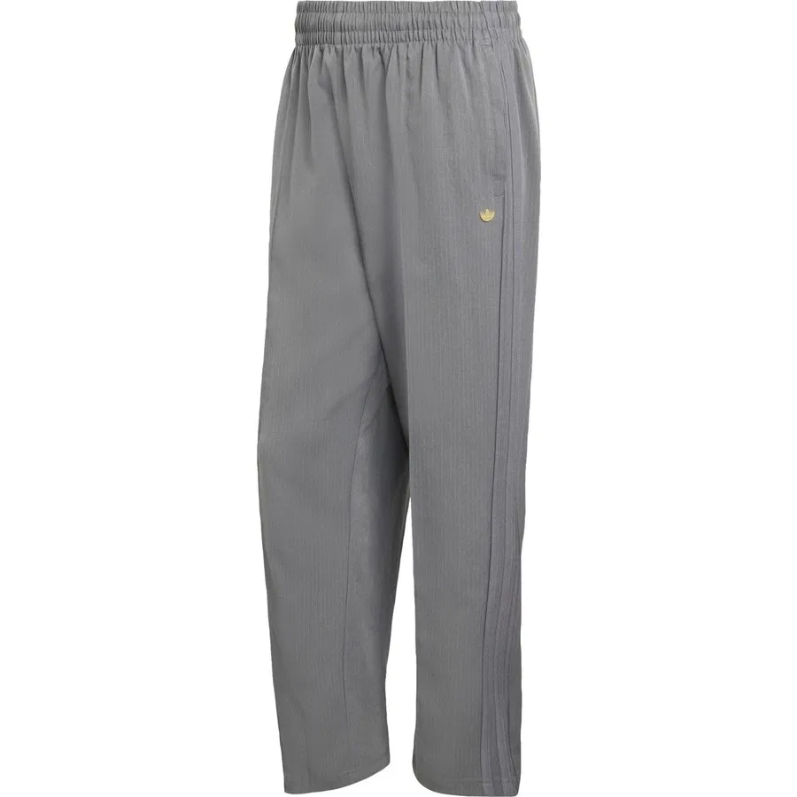 Спортивные брюки свободного кроя с принтом в полоску Firebird Loose Pinstripes adidas, Серый — фото 3
