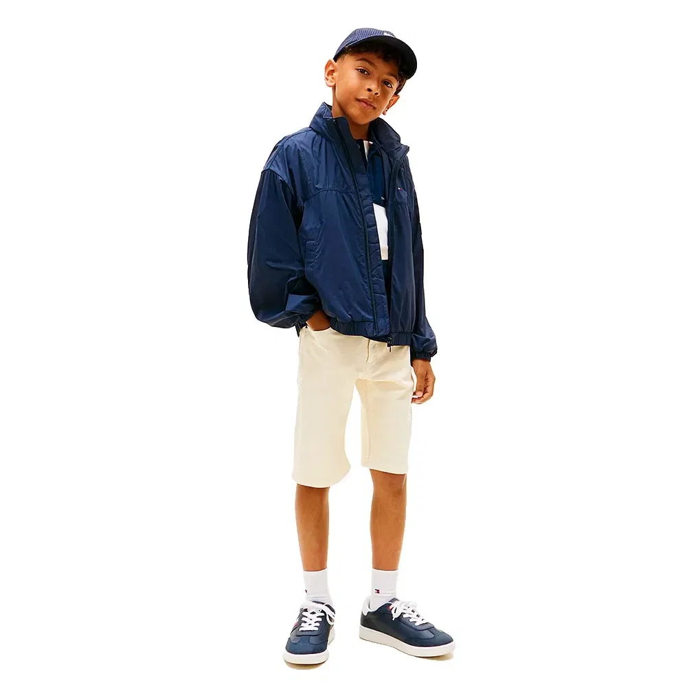 Шорты джинсовые Relaxed Fit Tommy Hilfiger, бежевый — фото 4