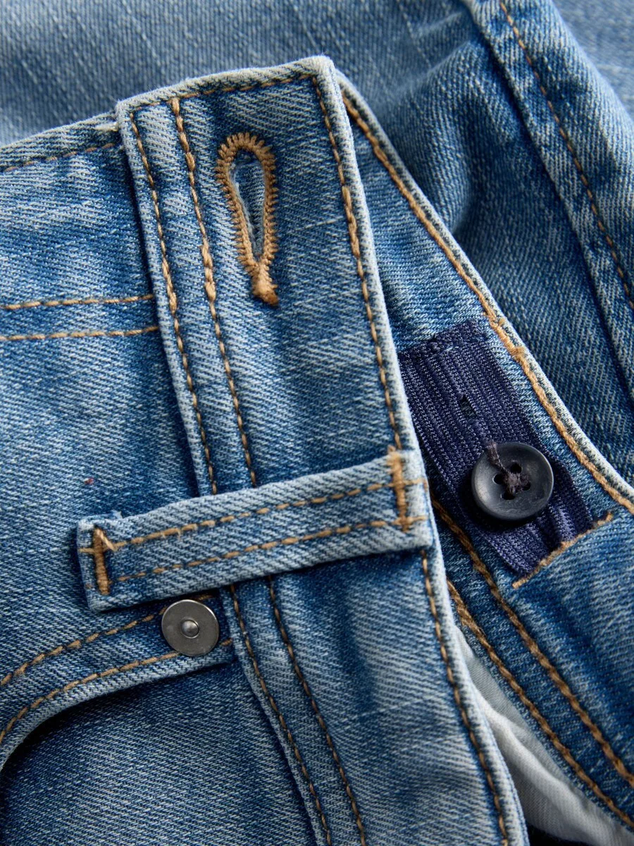 Джинсы Jack & Jones Junior Slim fit 'JJIClark JJOriginal' синего цвета — фото 3
