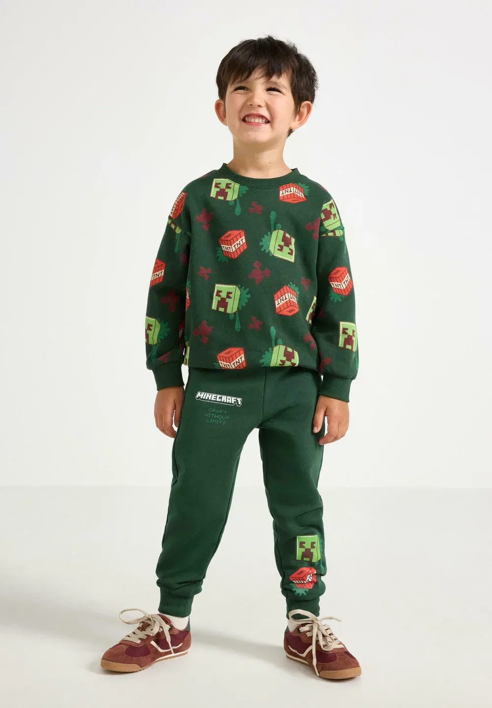 Спортивные штаны в стиле Minecraft Lindex, Dark Dusty Green