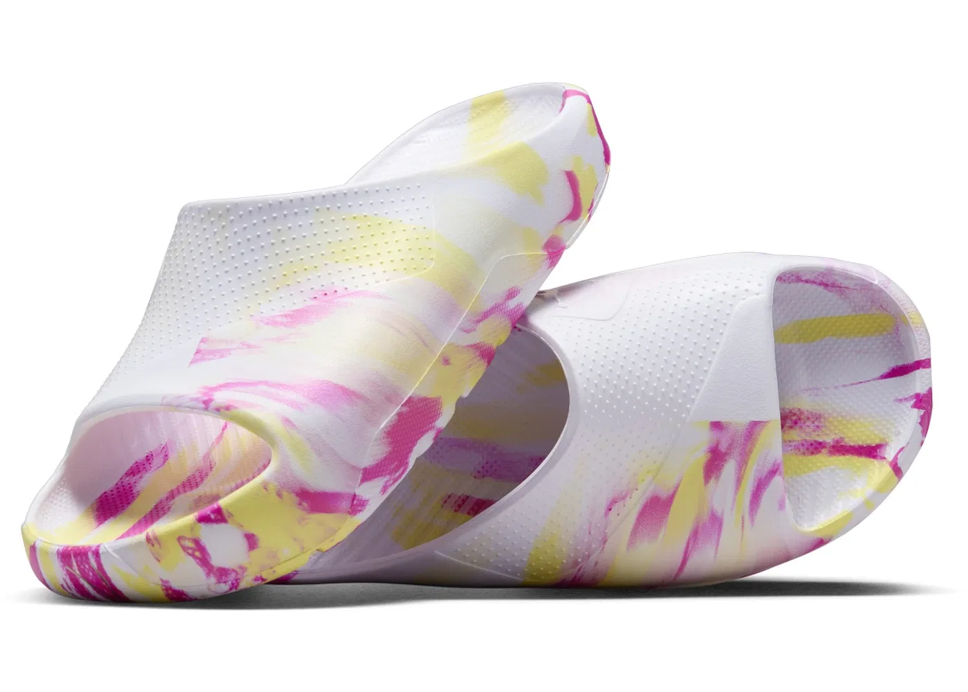 Детские шлепанцы без задника Jordan Post Slide Jordan, White/Laser Fuchsia/Light Laser Orange