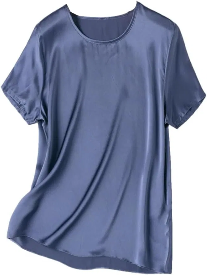 Женская футболка с V-образным вырезом Satin, Gray