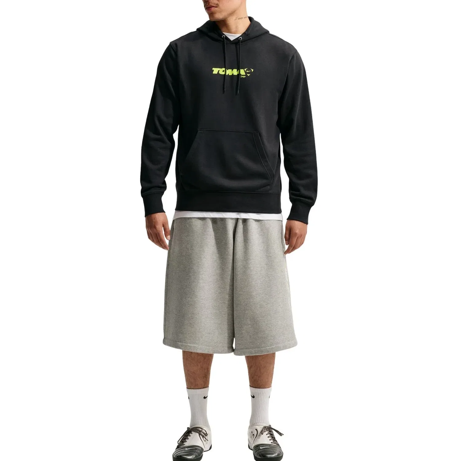 Мужское худи Nike x TOMA Soccer Pullover Hoodie, черный — фото 3