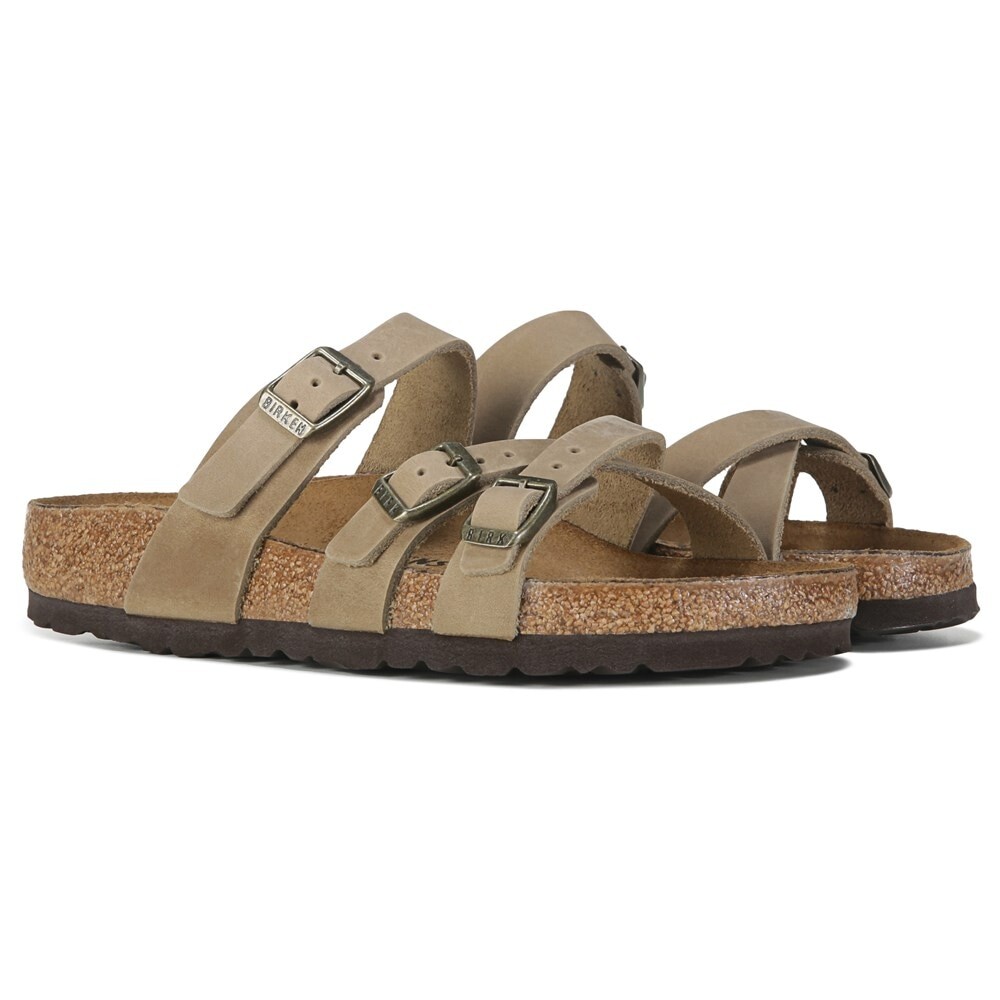 Женские сандалии Franca со стелькой Birkenstock, коричневый
