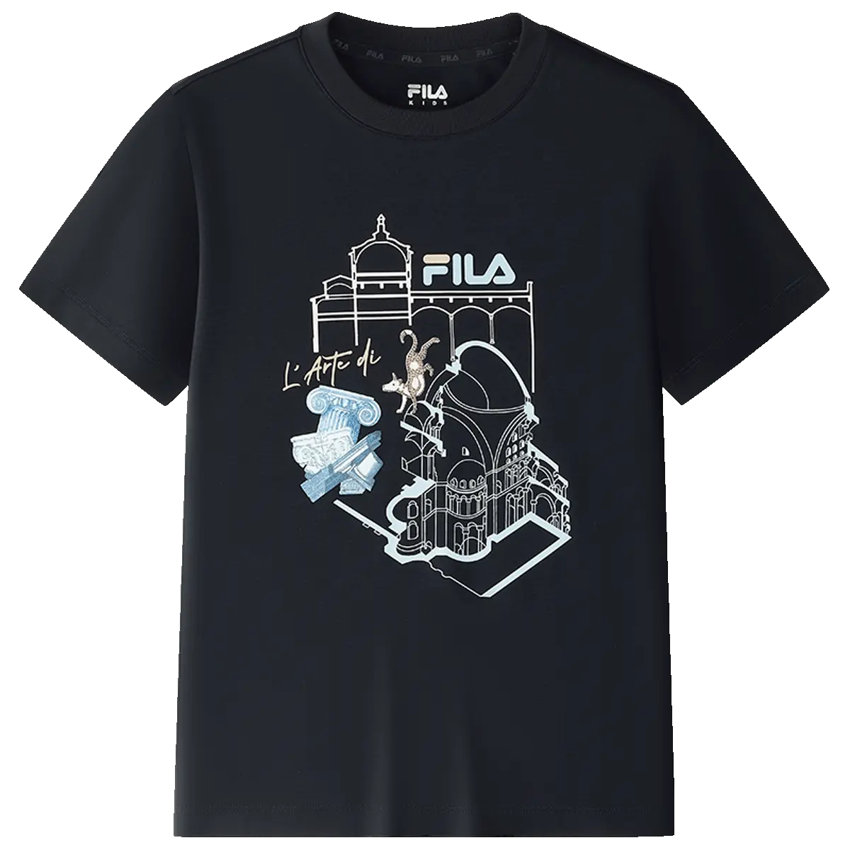

FILA KIDS Футболка legend blue для подростков, Синий, FILA KIDS Футболка legend blue для подростков