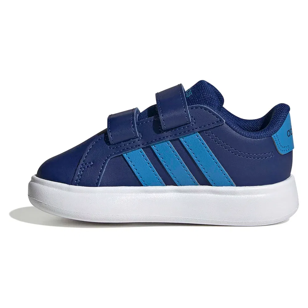Кроссовки Grand Court 30 Bubble Adidas, синий — фото 4