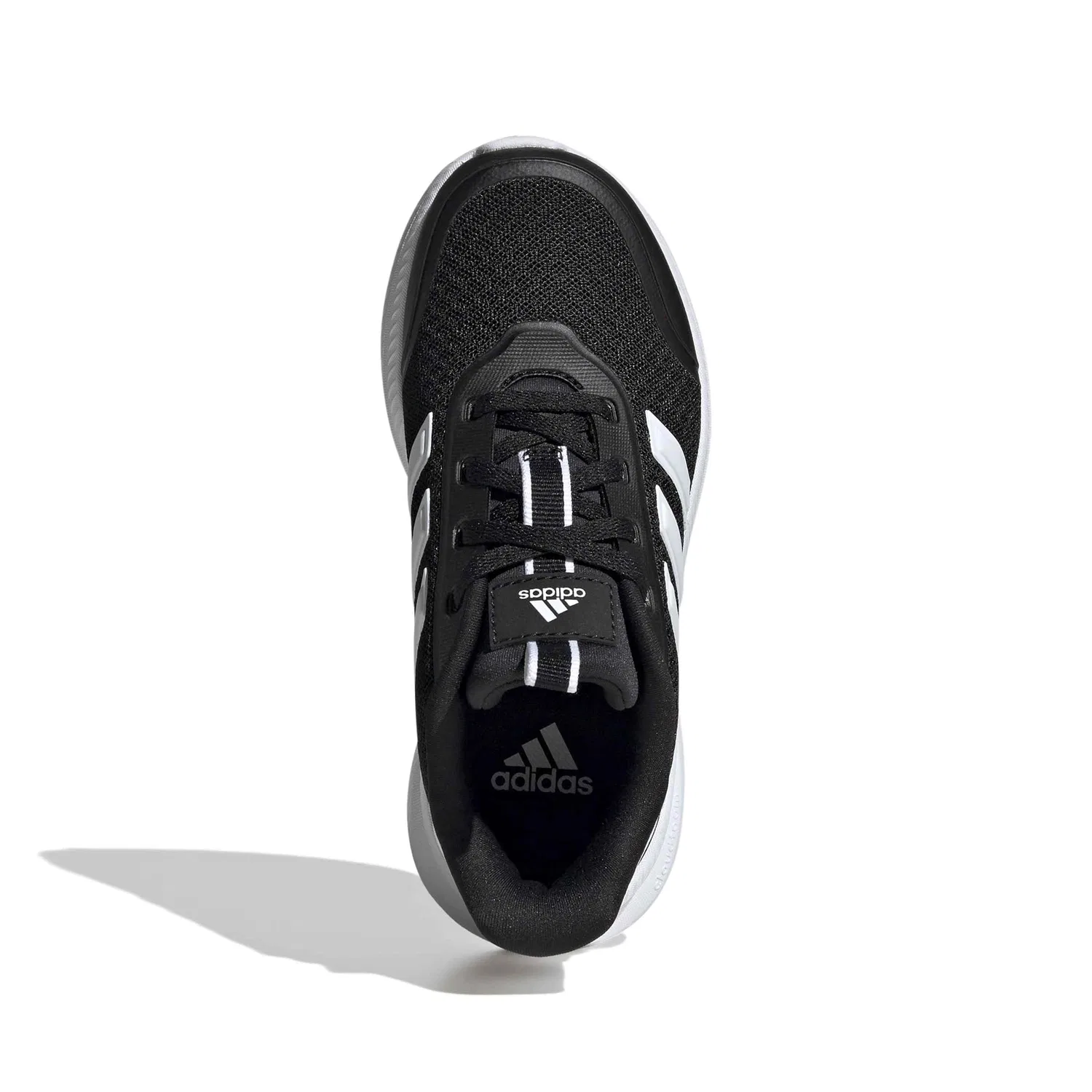 Детские кроссовки для мальчиков X_plr Shoes Kids Adidas, Black White Black — фото 2