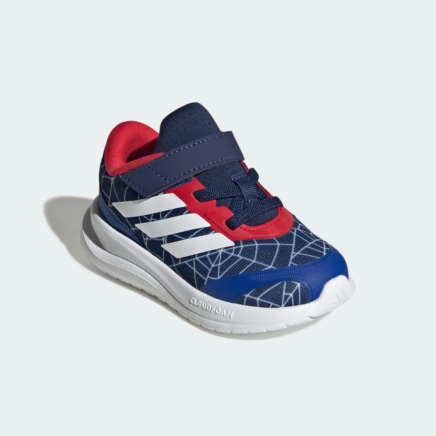 Детские кроссовки с принтом Spider-Man Runfalcon 6 Adidas, Darkblau Weiss Hellrot — фото 4