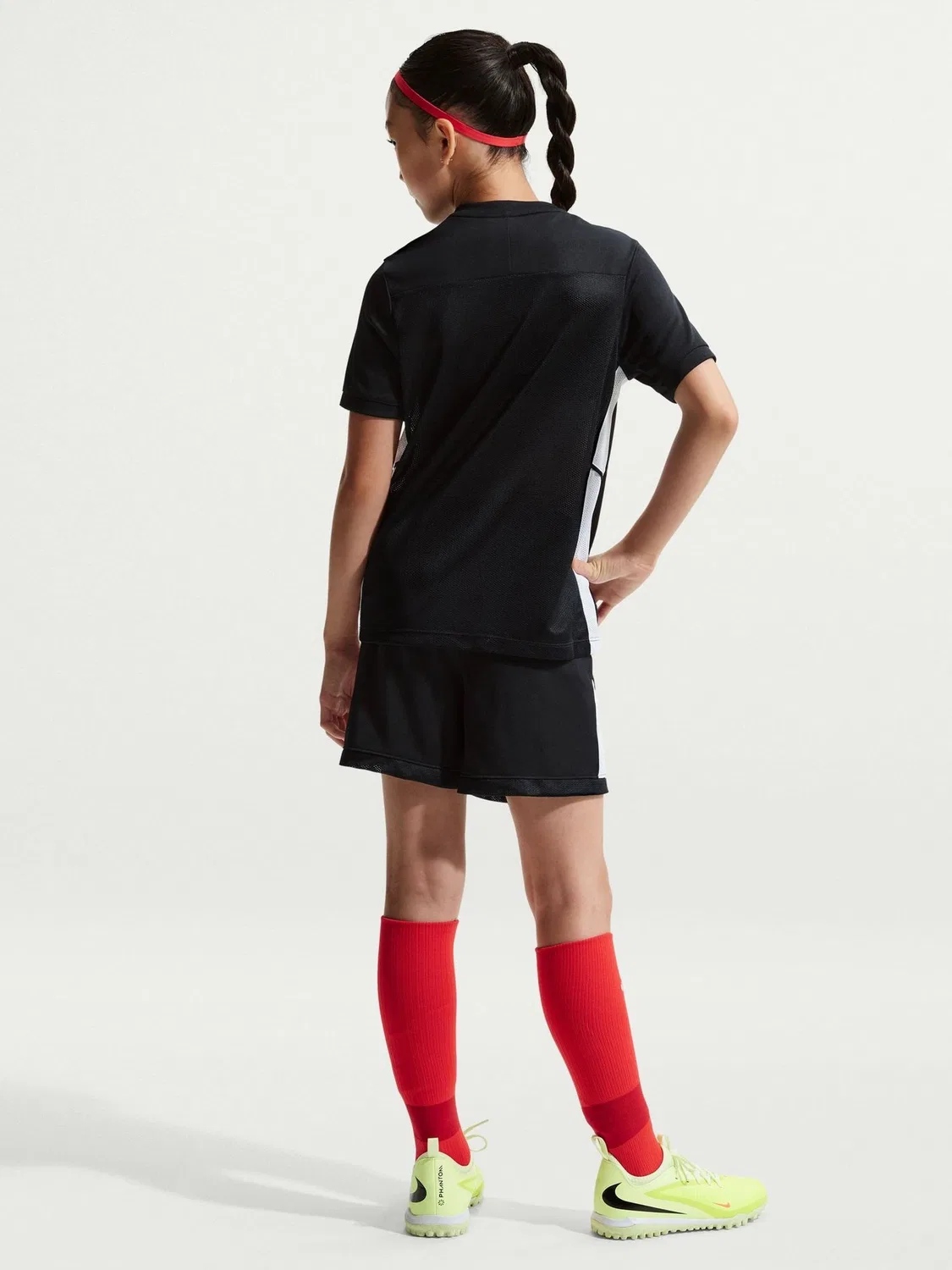 Футбольная футболка Nike Academy25, Dri-FIT, черная — фото 2