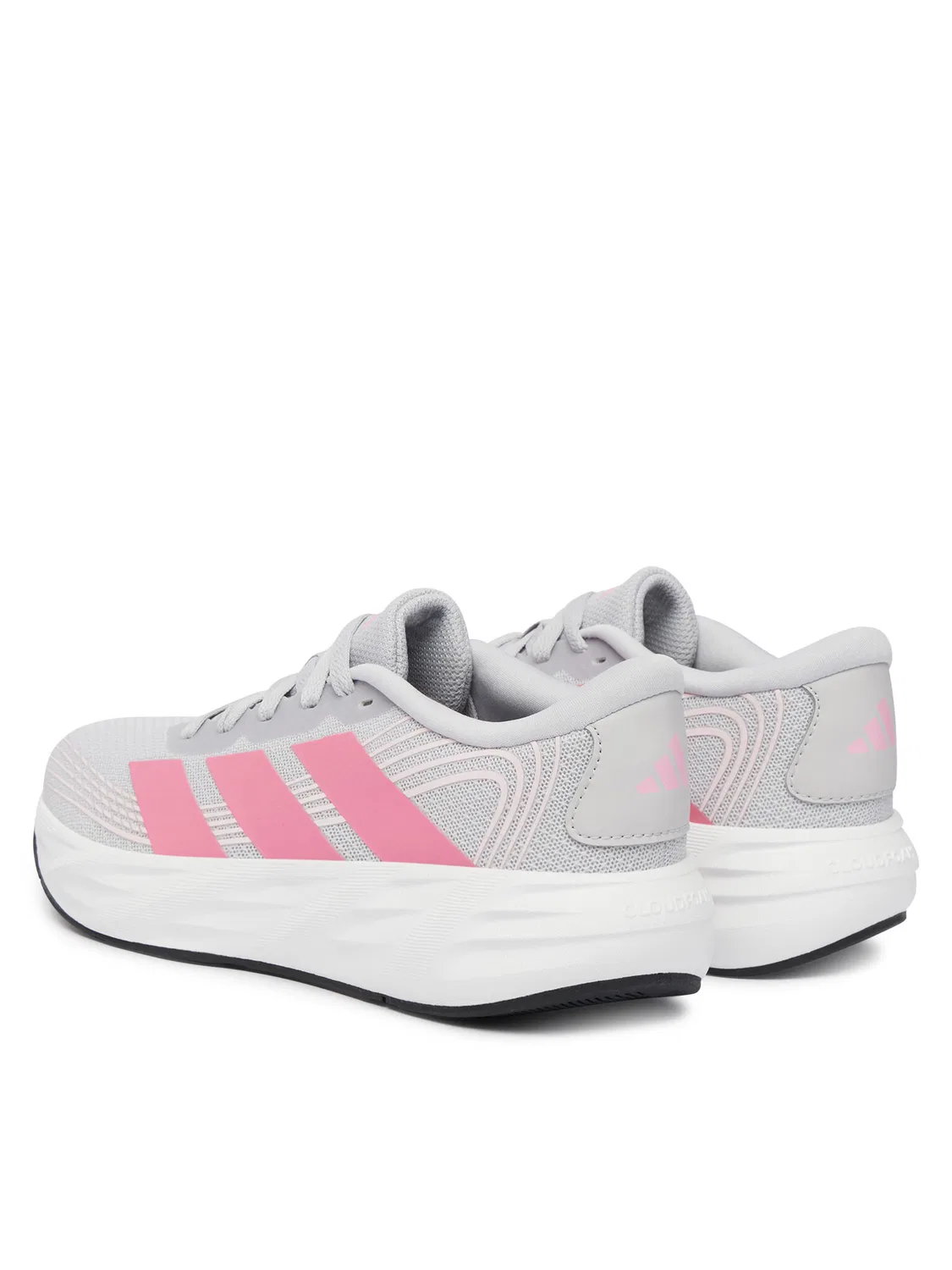 Кроссовки для девочки Galaxy Junior Shoes Adidas, серый — фото 3