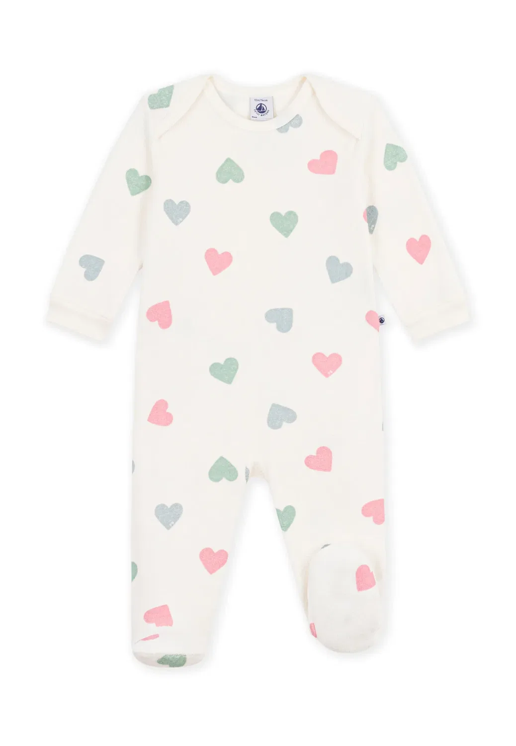 Пижама унисекс Petit Bateau, Milk Multico