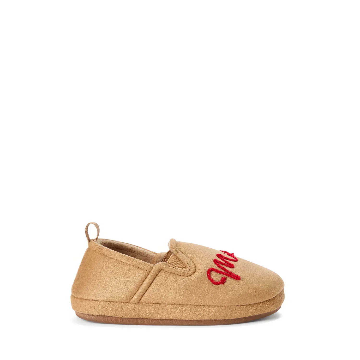 Детские домашние тапочки с закрытой пяткой и меховой отделкой Dearfoams, Desert — фото 2