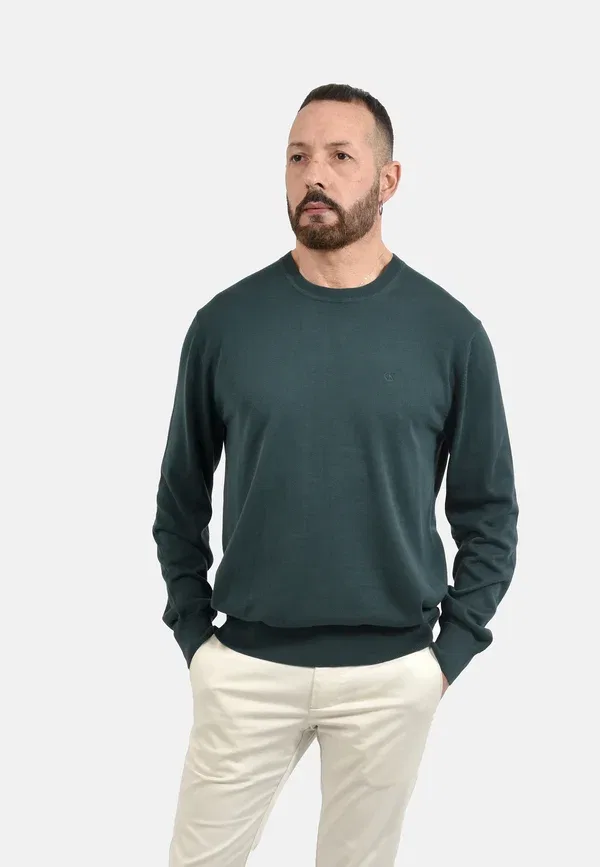 Джемпер Calvin Klein, темно-зеленый