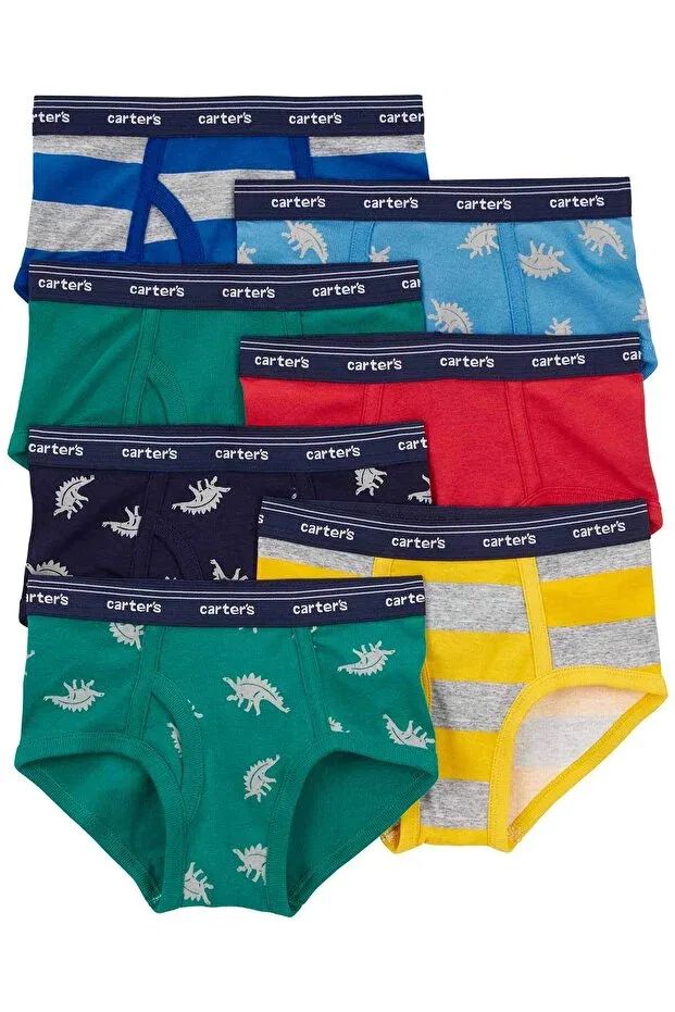 Детские трусы для мальчиков хлопковые комплект 7 штук Carter'S, Multicolor