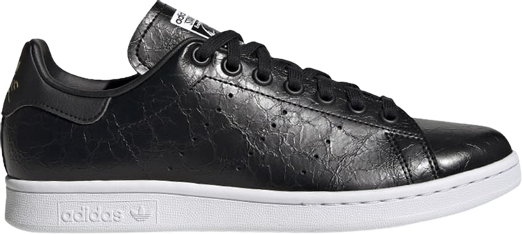 Кроссовки Adidas Wmns Stan Smith 'Black White', черный - фото