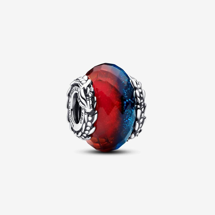 

Шарм Pandora x Game of Thrones Ice & Fire Dragons Dual Murano Glass, мультиколор