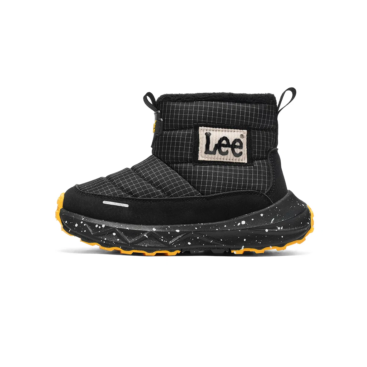 Детские утепленные ботинки на платформе с меховой подкладкой Lee, Black