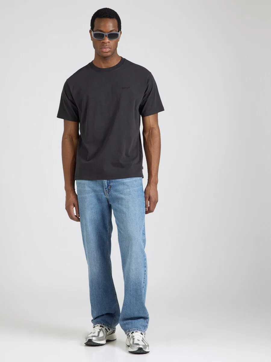 Футболка LEVI'S 'Red Tab Vintage Tee' черного цвета — фото 4
