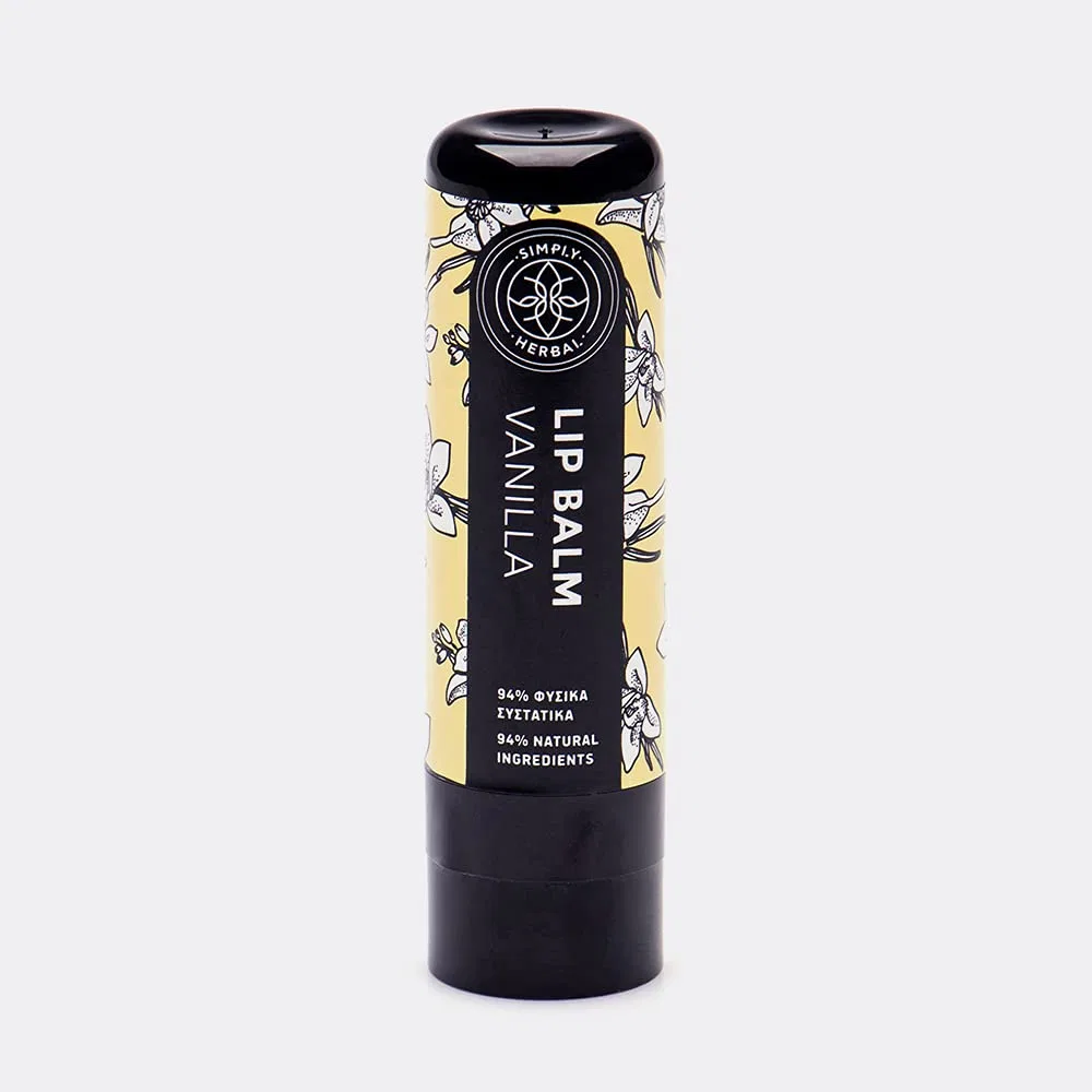 Бальзам для губ Vanilla SIMPLY HERBAL, 5 мл Simply Herbal Simply Herbal Cosmetics