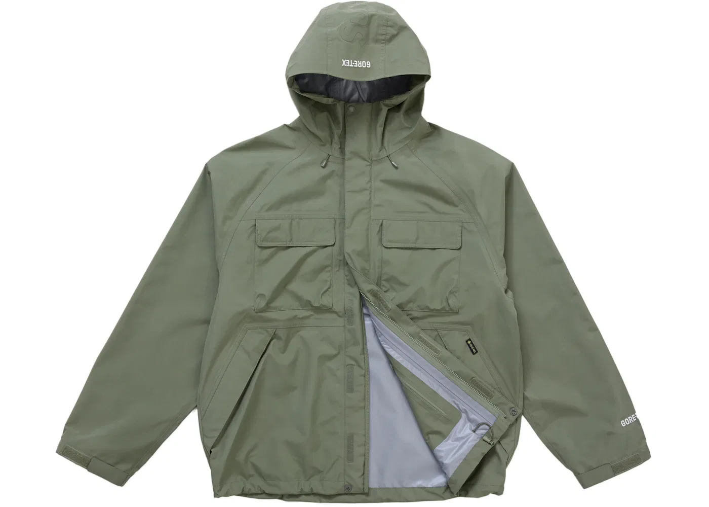 Мужская куртка GORE-TEX Supreme, Olive — фото 2