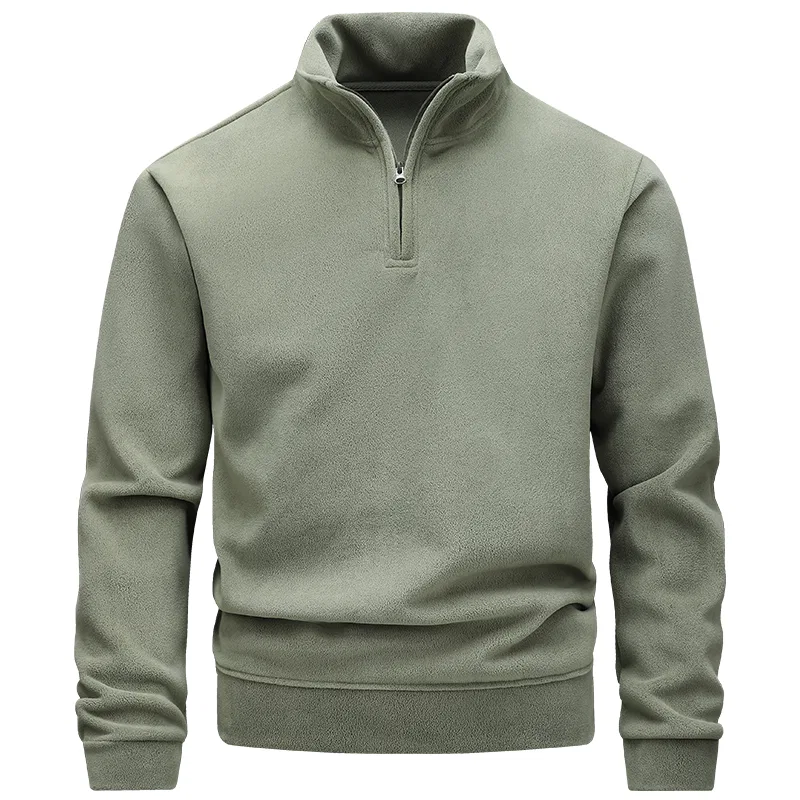 Детский свитшот с воротником-стойкой JEEP SPIRIT, Light Green