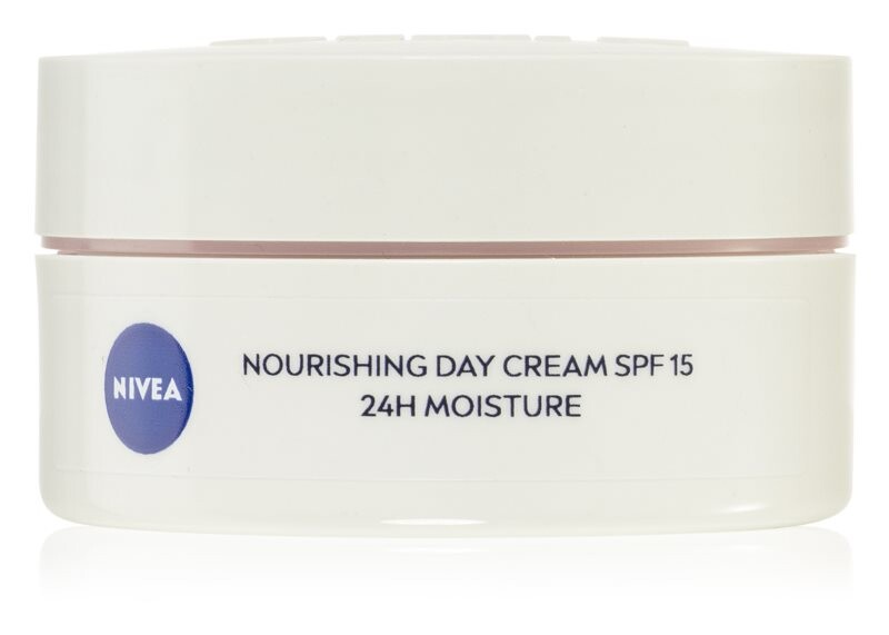 

Питательный дневной крем SPF 15 Nivea 24 h Moisture