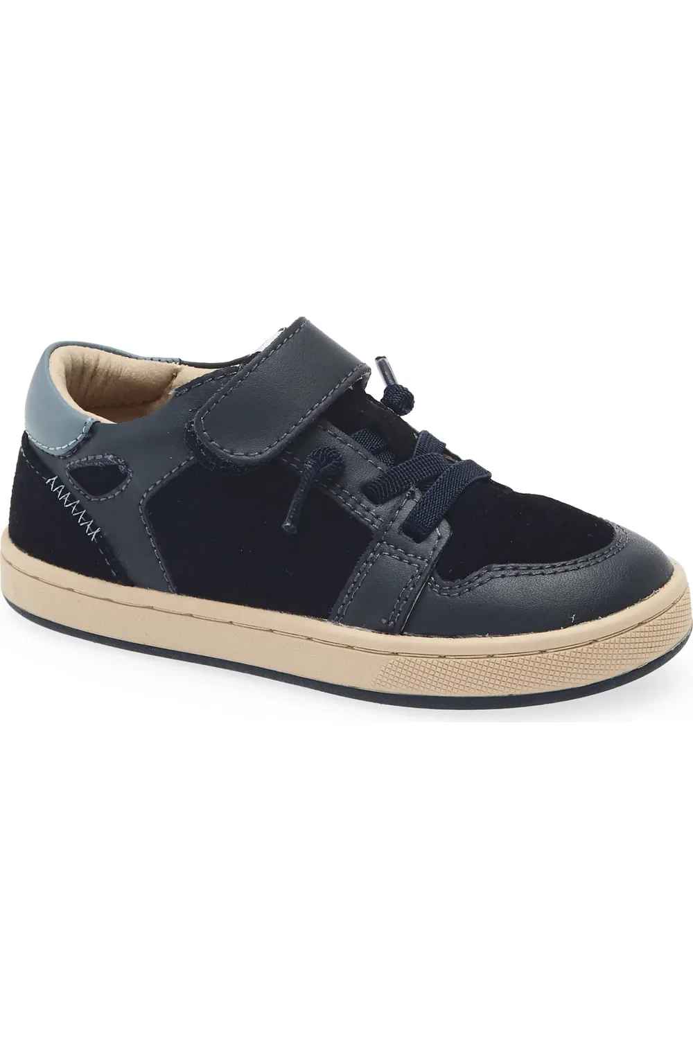 Кроссовки детские на липучке City Sneaker OLD SOLES, Navy/Indigo