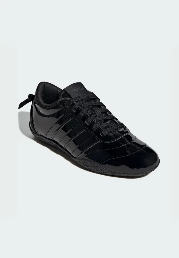 Детские кроссовки Grand Court Lo для девочек (юниорская модель) Adidas Sportswear, черный — фото 2