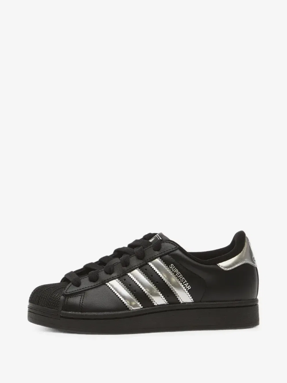 Кеды Superstar II на шнуровке adidas Originals Kids, черный — фото 2