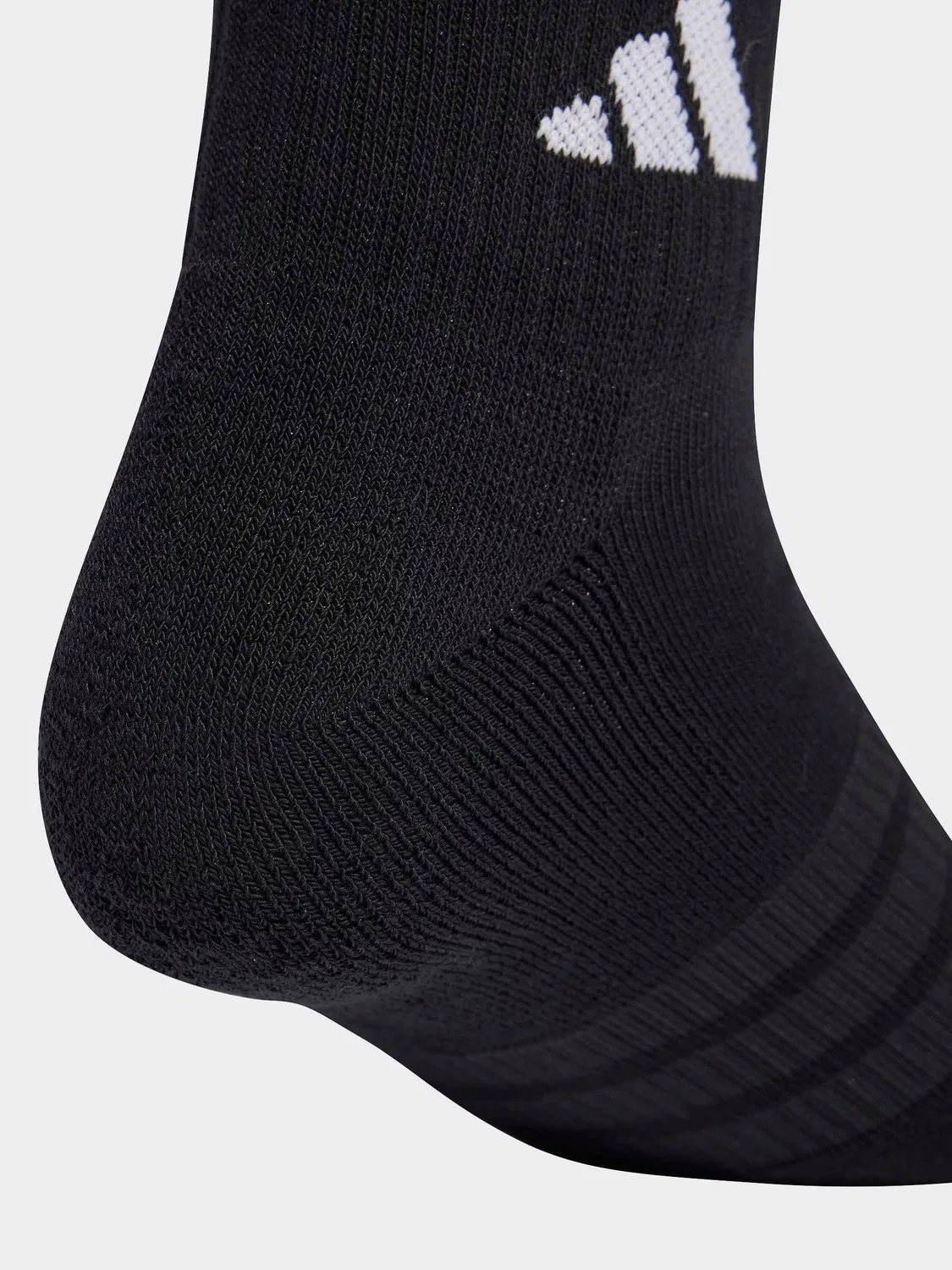 Носки спортивные Cushioned Essential Ankle Socks adidas, черный — фото 3