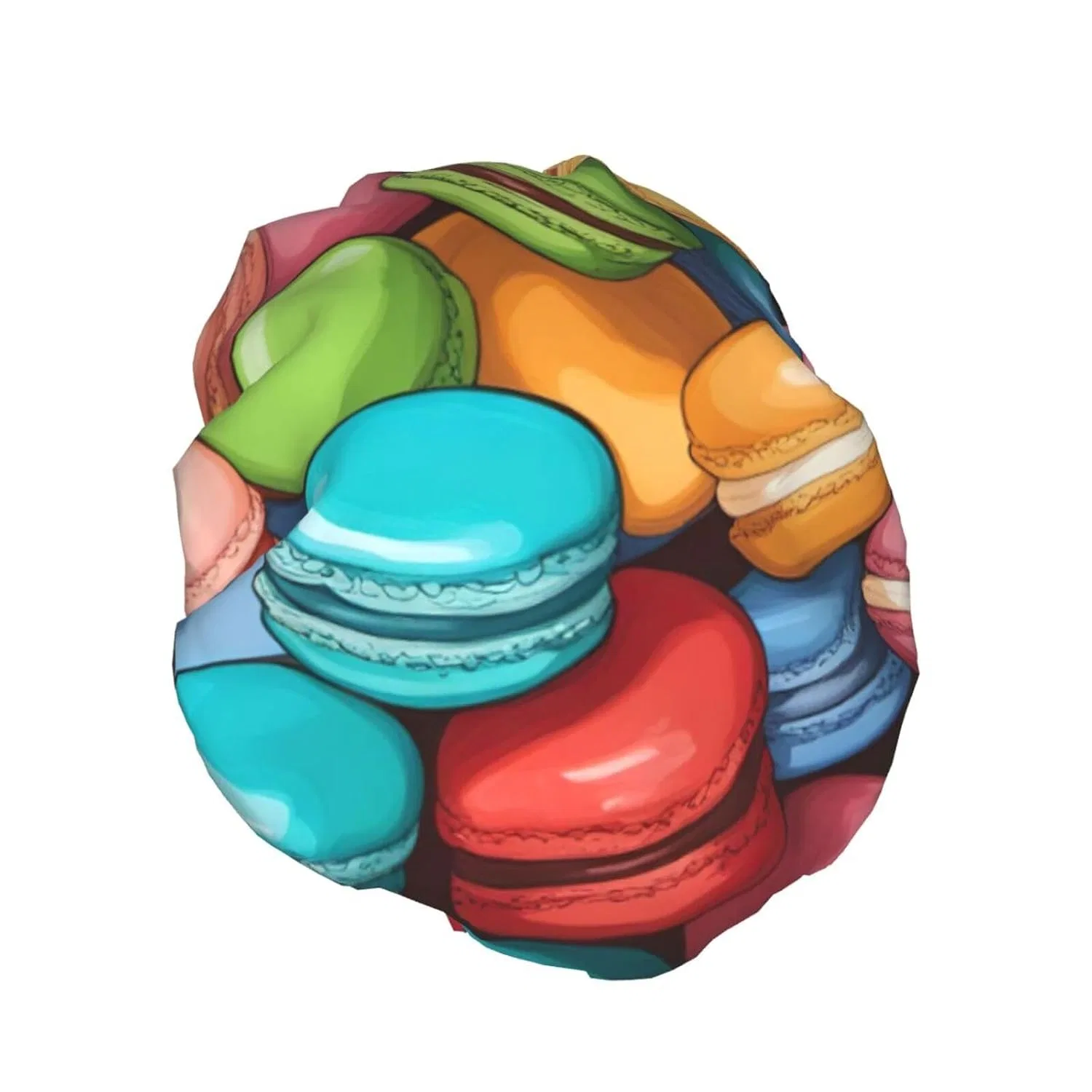 Двойная шапочка для душа Macaron Biscuit, SDFHU — фото 2