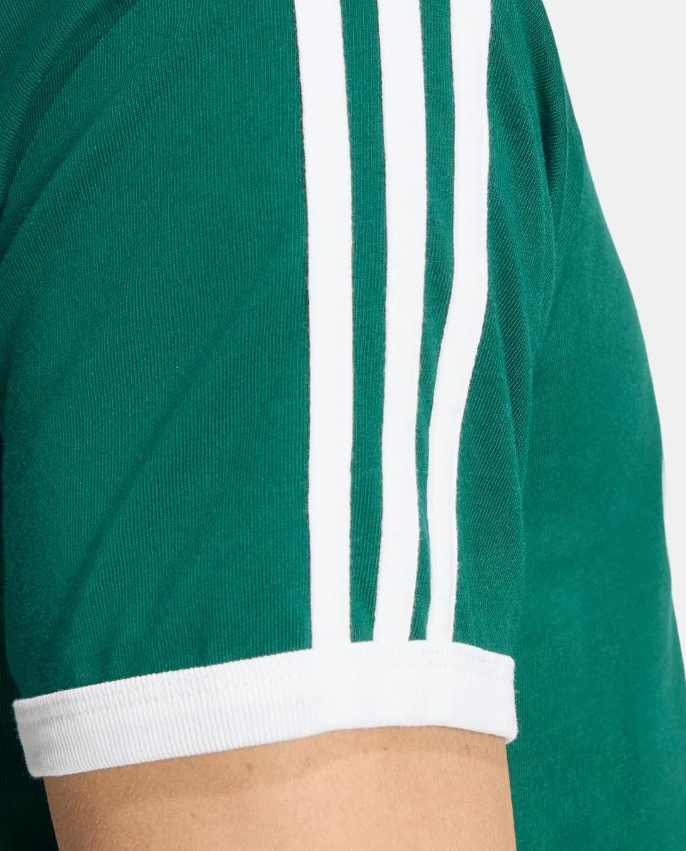 Мужская футболка, Adicolor Originals, adidas, зеленый белый — фото 4