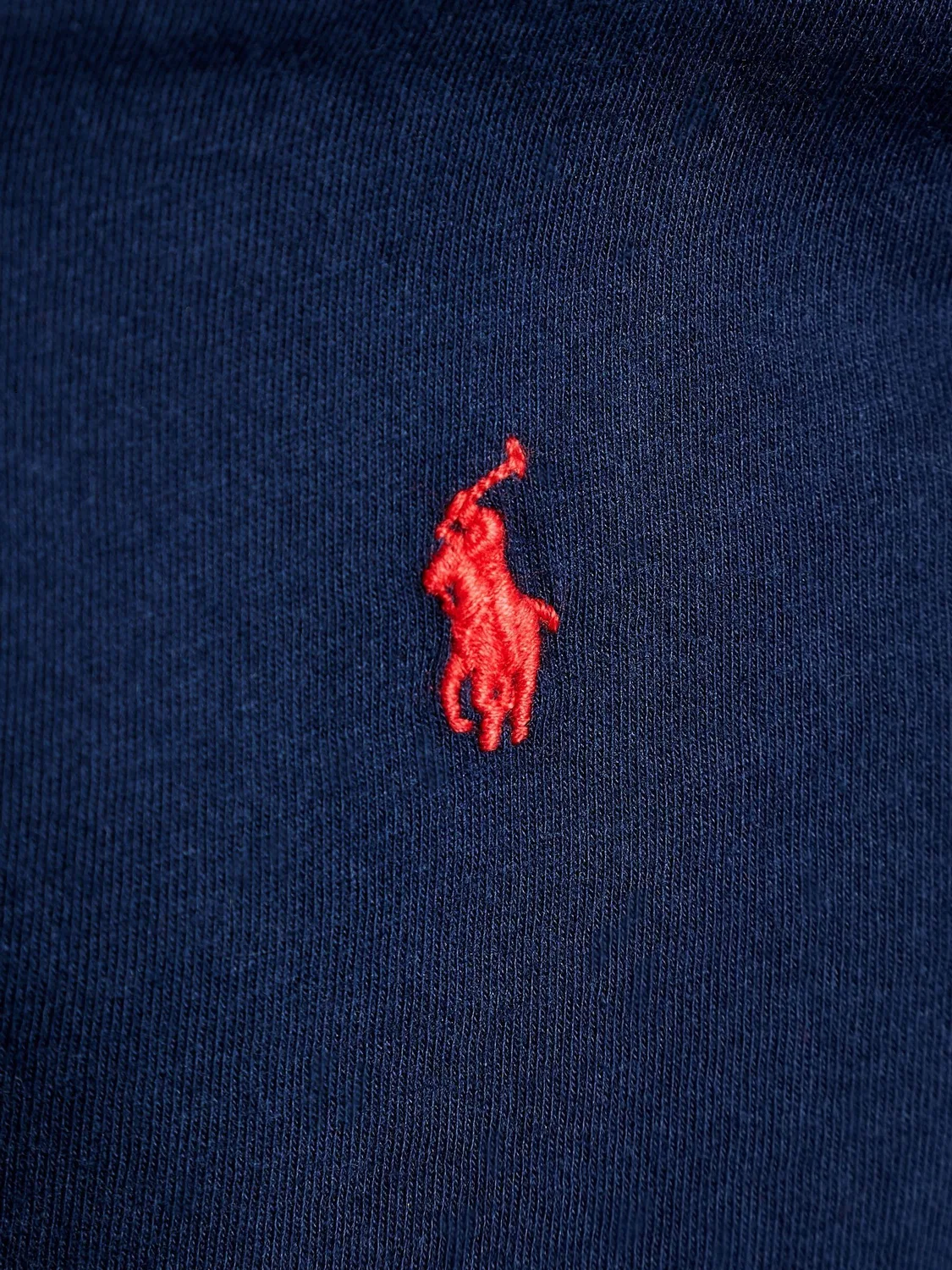 Футболка с вышивкой Polo Polo Ralph Lauren, темно-синий — фото 3
