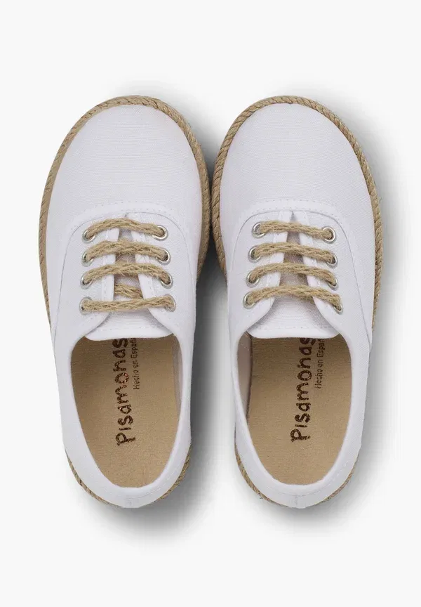 Эспадрильи текстильные Espadrilles Pisamonas Blanco, белый — фото 3