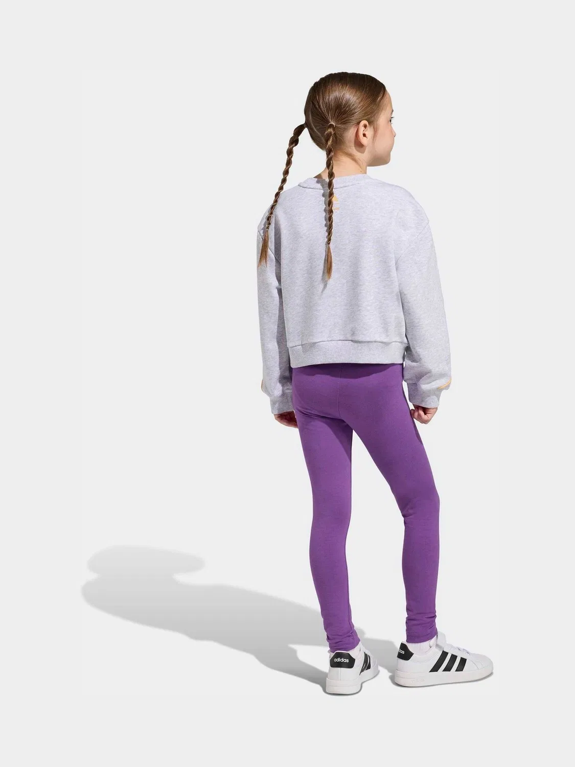 Спортивный костюм adidas Disney Minnie Mouse, серый — фото 2