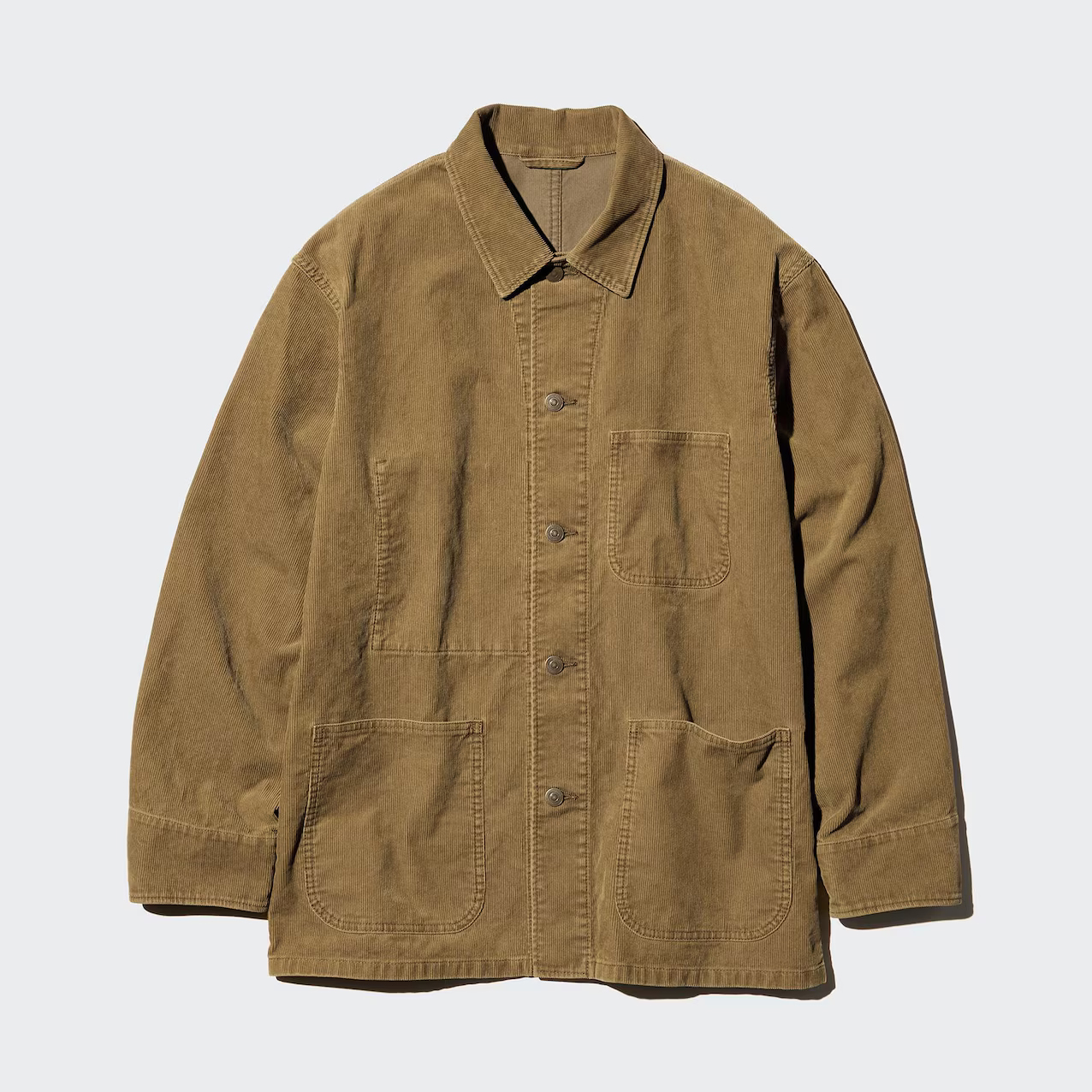

Вельветовая куртка Uniqlo Unisex, 34 коричневый