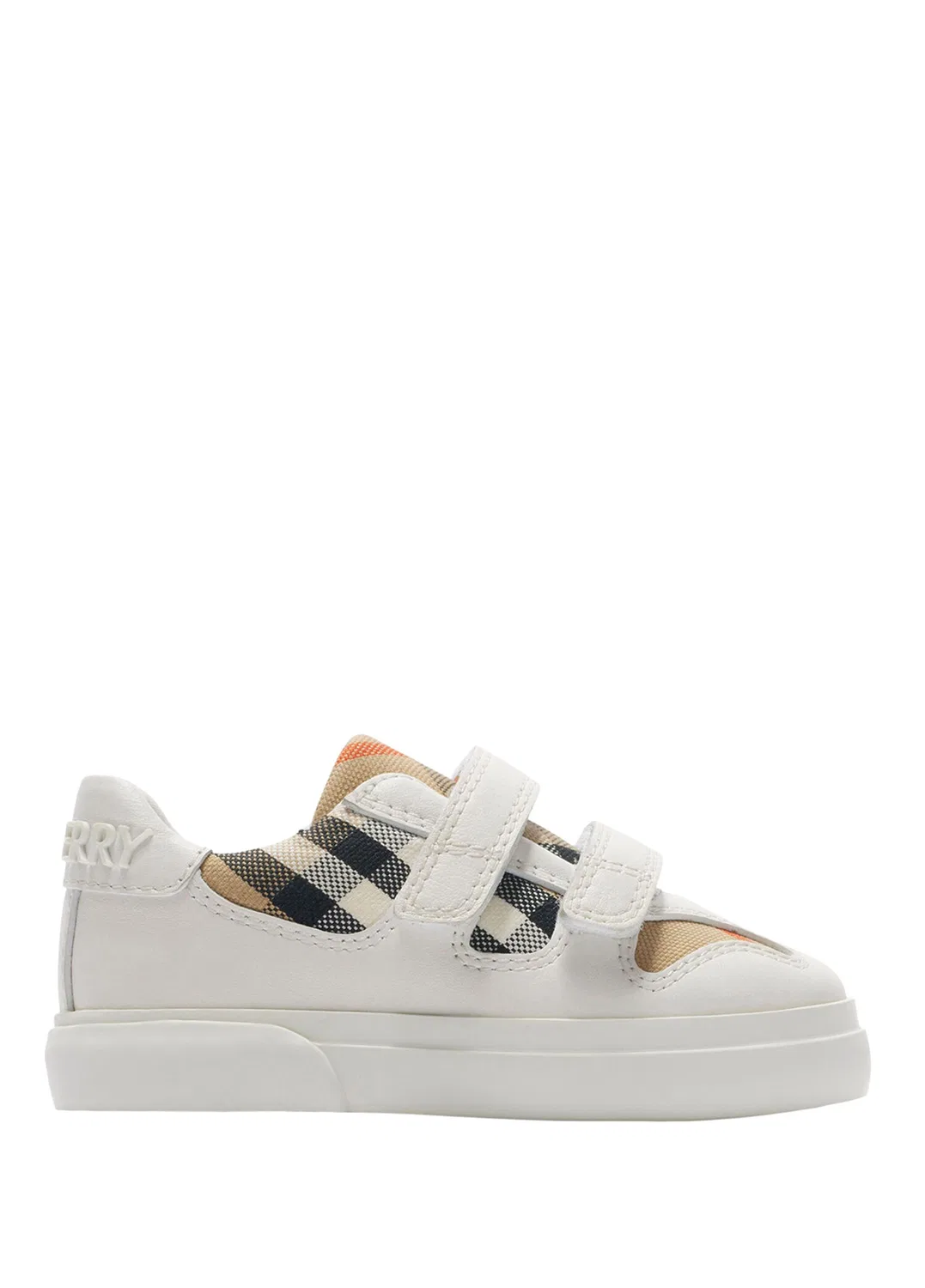 Кроссовки Check Burberry, белый