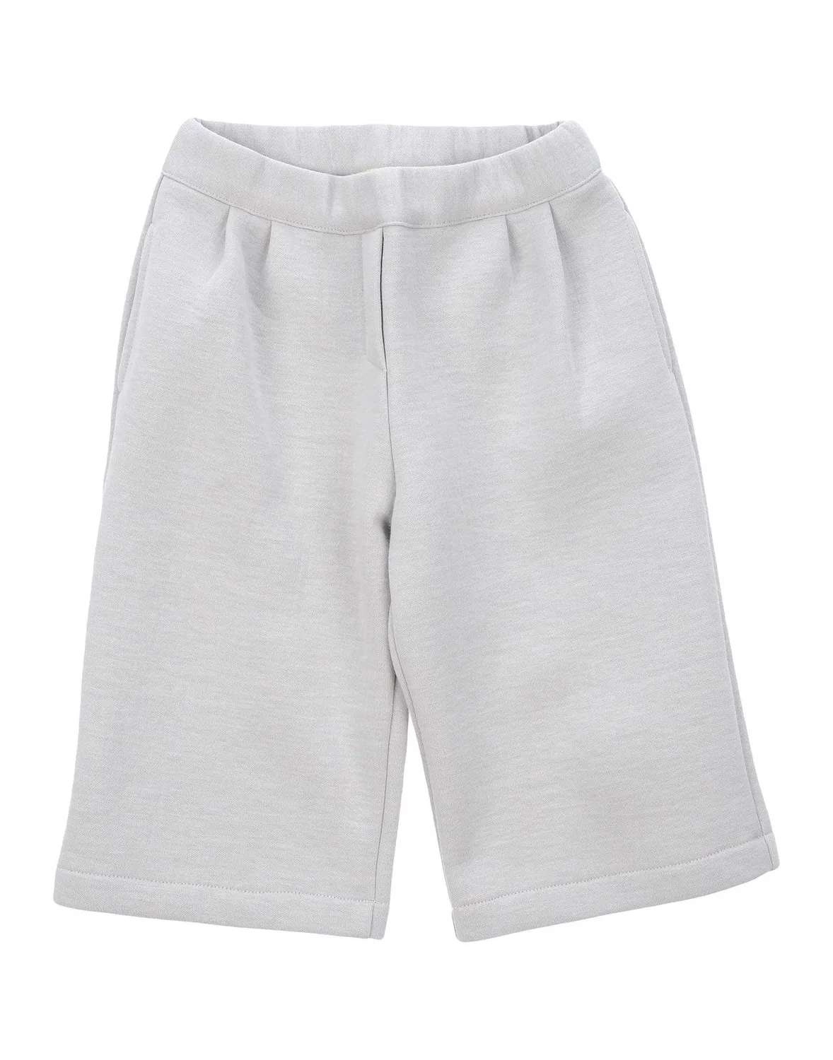 Шорты прямого кроя из джерси Light Grey Douuod