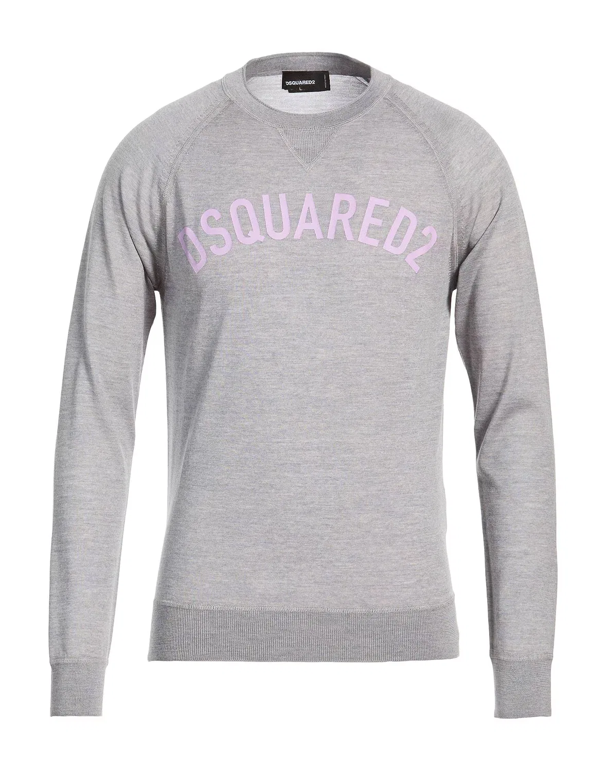 Мужской меланжевый свитер Dsquared2, серый